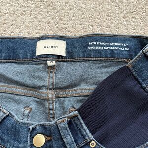 DL1961 Patti Straight Maternity Jean Size 27